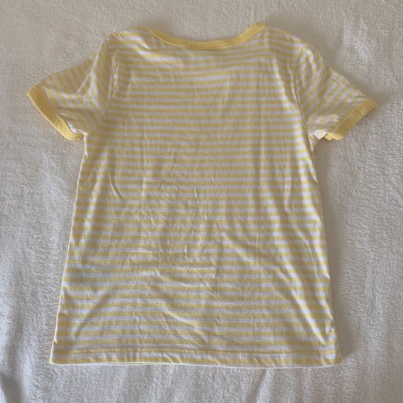 💛Striped Yellow Divided Top💛 - Picture 3 of 4